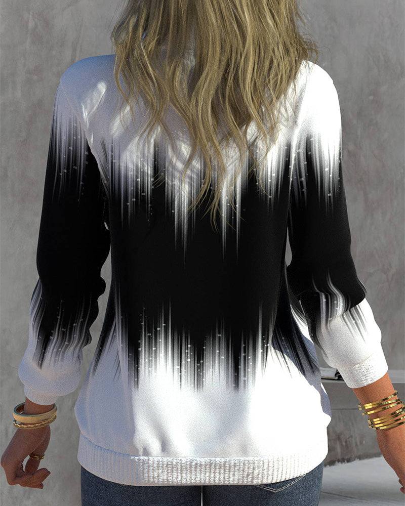 Philipppa | Eleganter Pullover mit halbem Reißverschluss