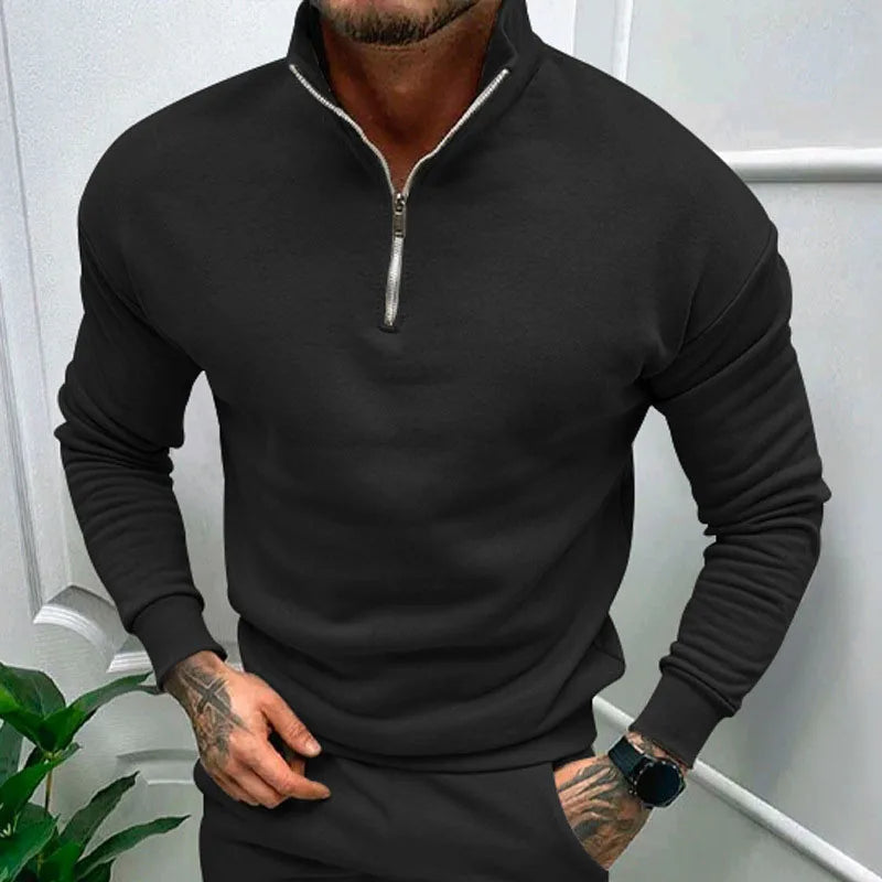 Mathieu® Half-Zip Sweater
