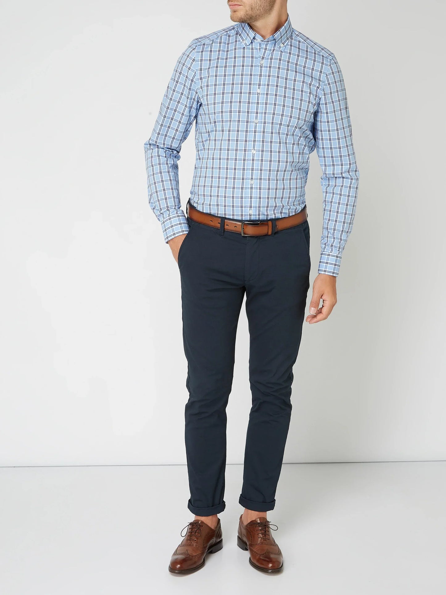 Ken | Checkered Polo