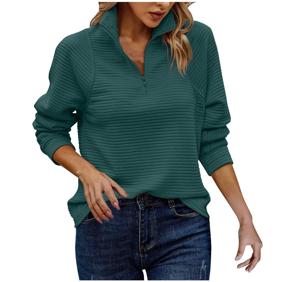 Adeline | Stylish Damen V-Ring Pullover