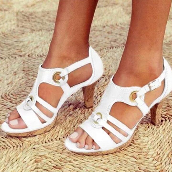 Adalyn | Trendige Plateau-Sandalen