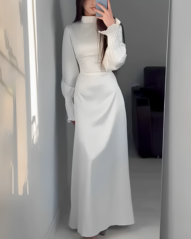 Zuri | Elegantes langes Maxikleid für Frauen