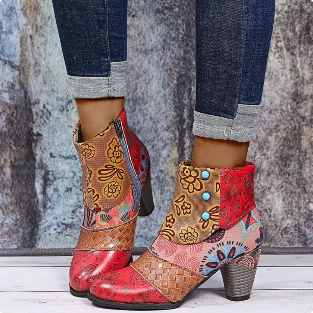 Lauren | Wasserdichte Retro-Stiefel