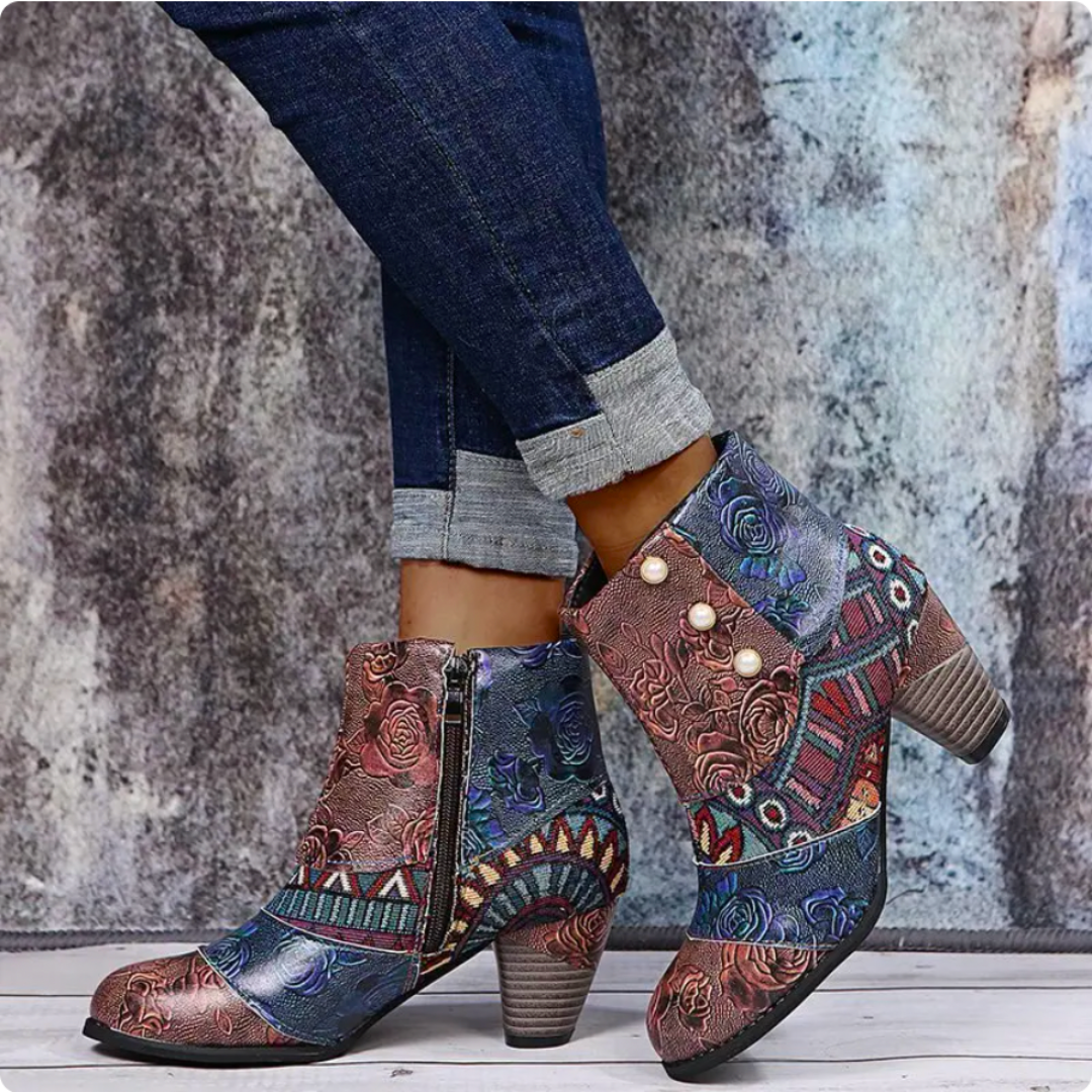 Lauren | Wasserdichte Retro-Stiefel