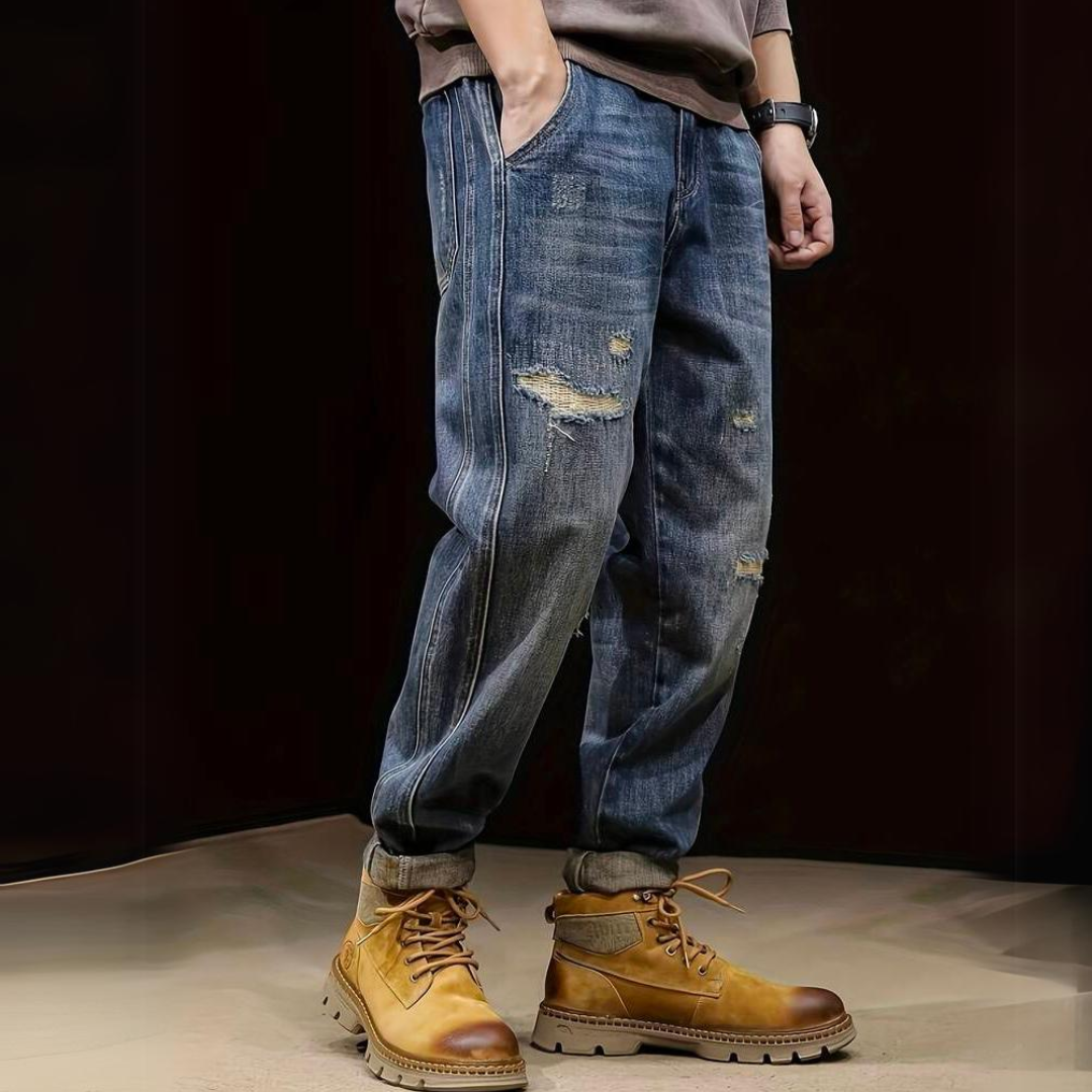 Danny | Denim-Jeans mit entspannter Passform