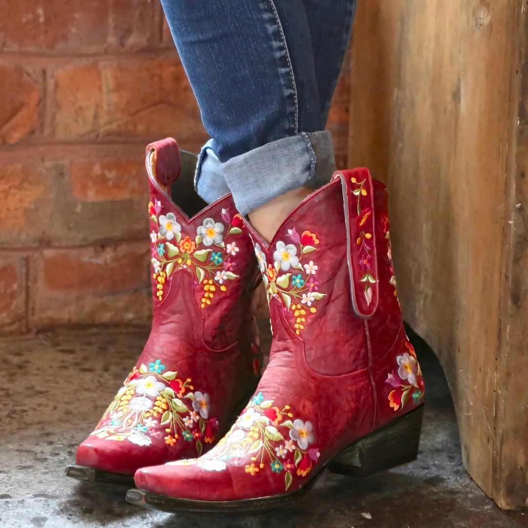 Jie | Wetterfeste Cowgirl Vintage Stiefel