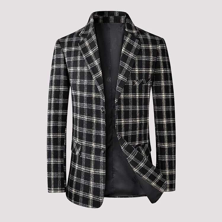 Alexander | Casual Herren Karo-Blazer