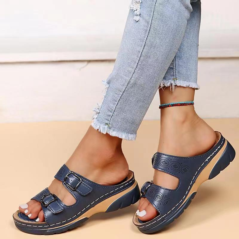 Liv | Leder Sandalen für Frauen