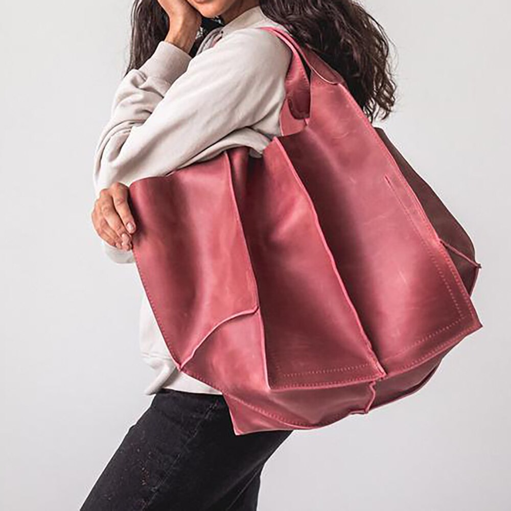 Liva | Geräumige Lederhandtasche