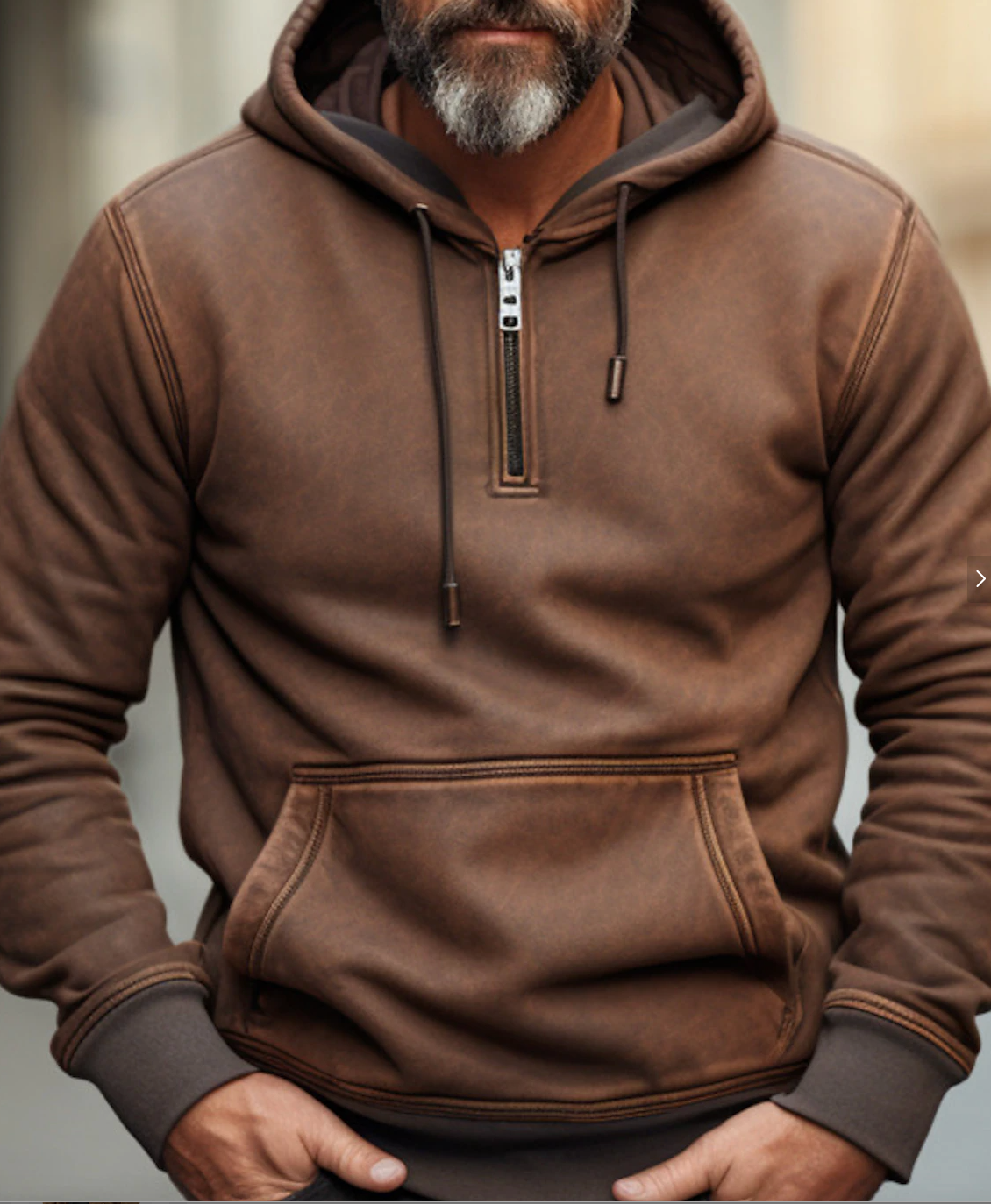 DION VENETTO - Stylischer Baumwoll-Hoodie für Herren (italienisches Design)