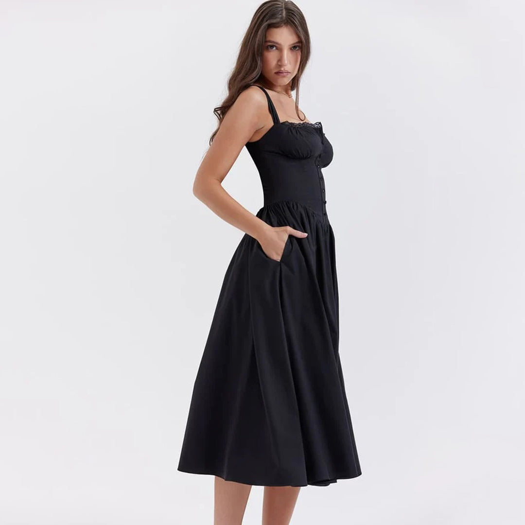 Stanislava | Elegantes Midikleid