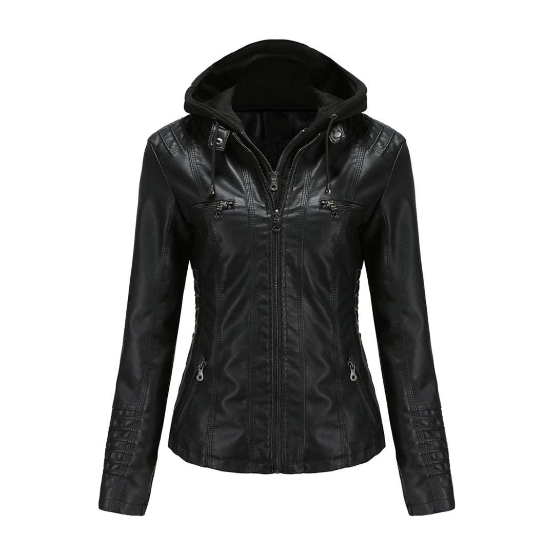 BARBARA - Stylische lederjacke