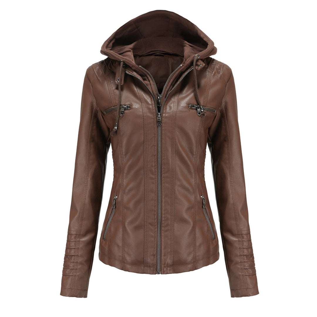 BARBARA - Stylische lederjacke