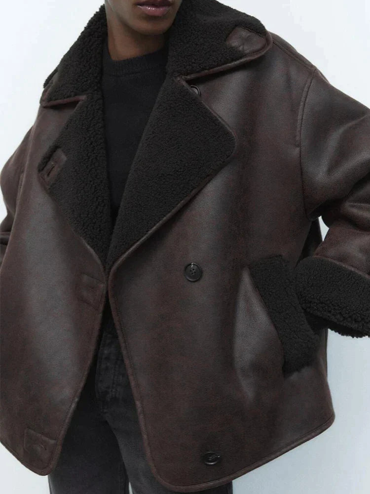Fransesca | Vintage Lederjacke