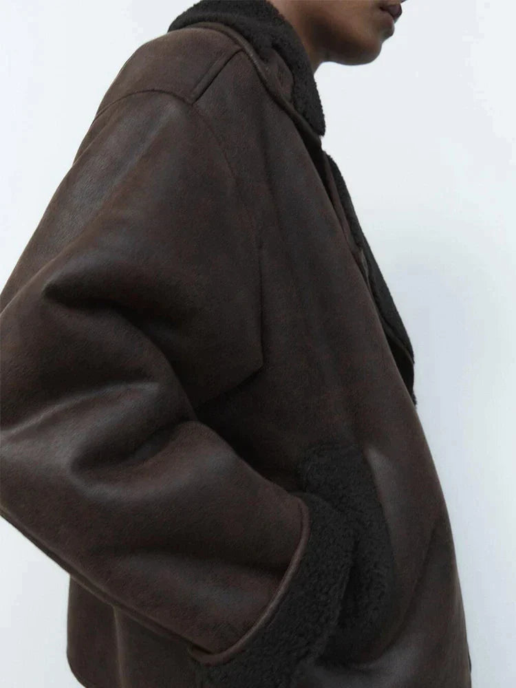 Fransesca | Vintage Lederjacke