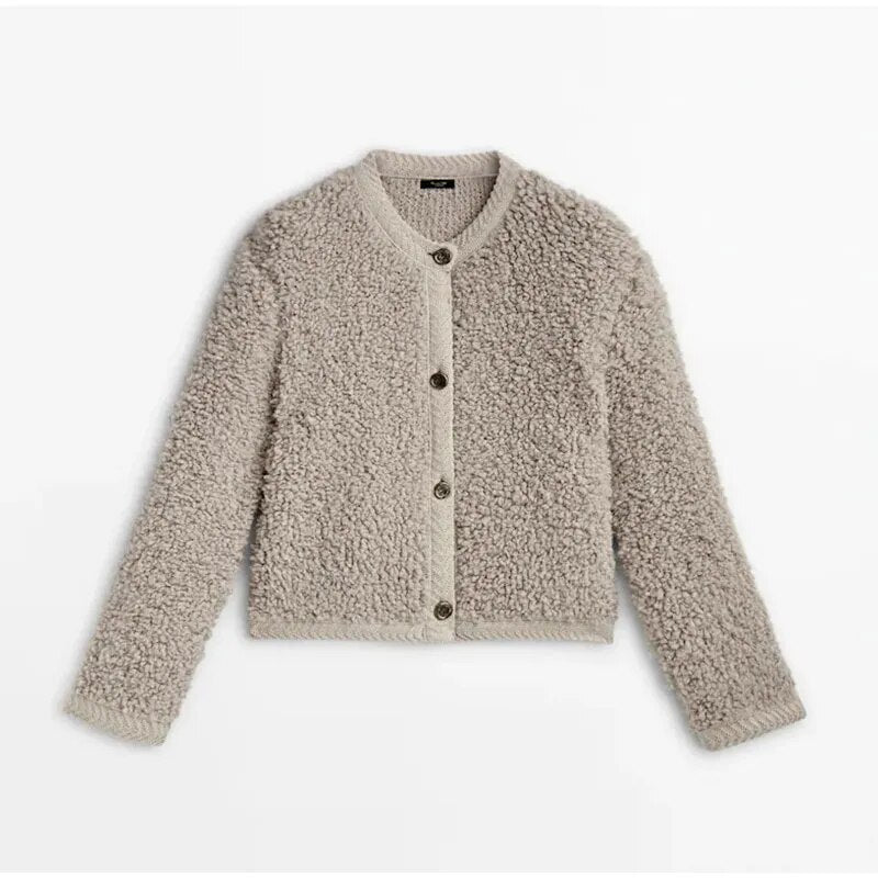 Aparna | Knitted Button Cardigan for Women