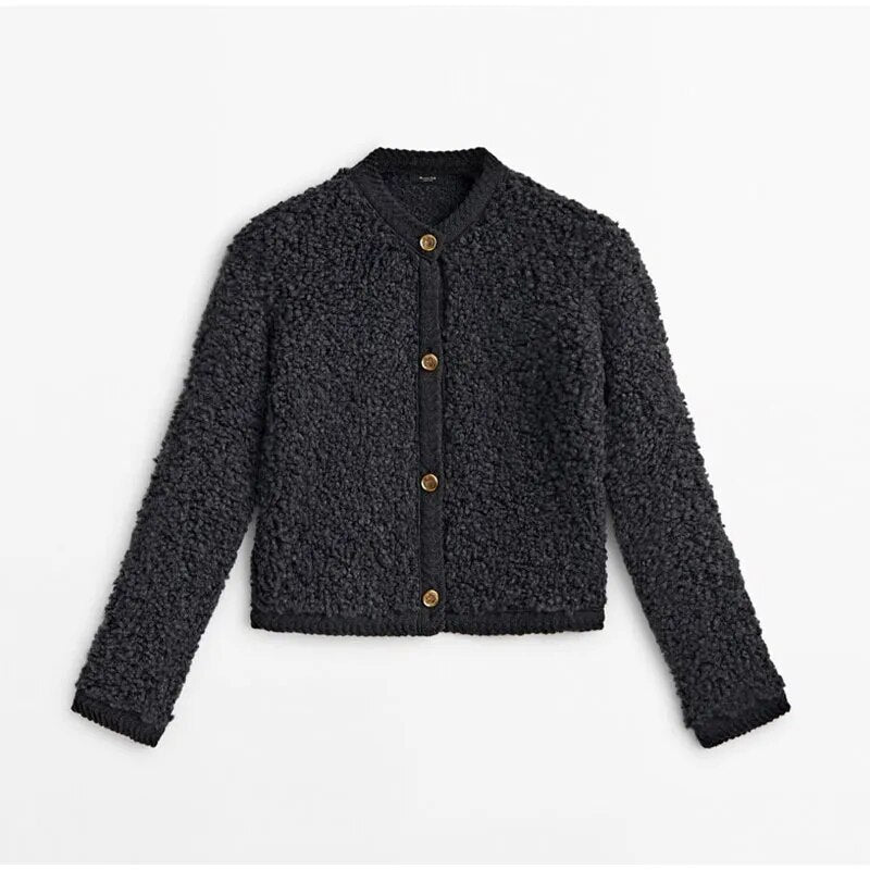 Aparna | Knitted Button Cardigan for Women