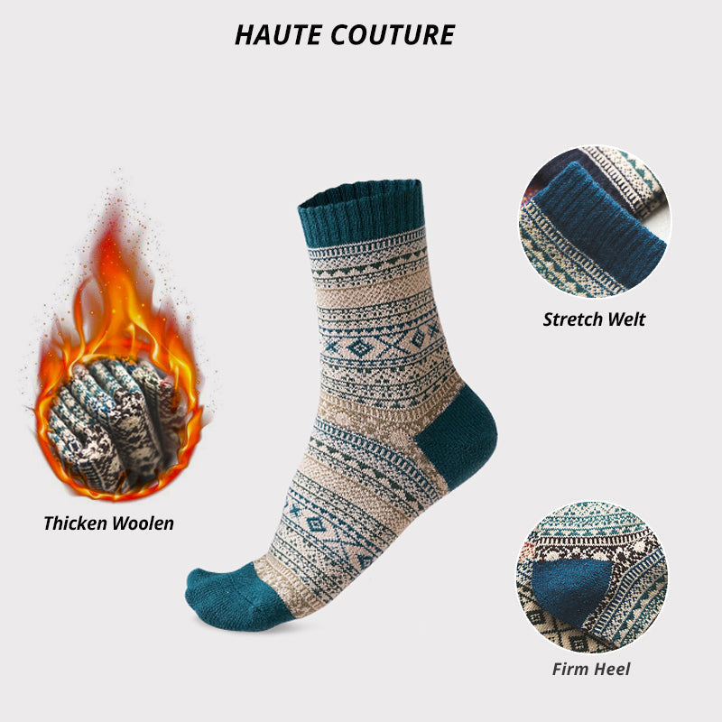 Rudolf | Socken aus dicker norwegischer Schafswolle (unisex)