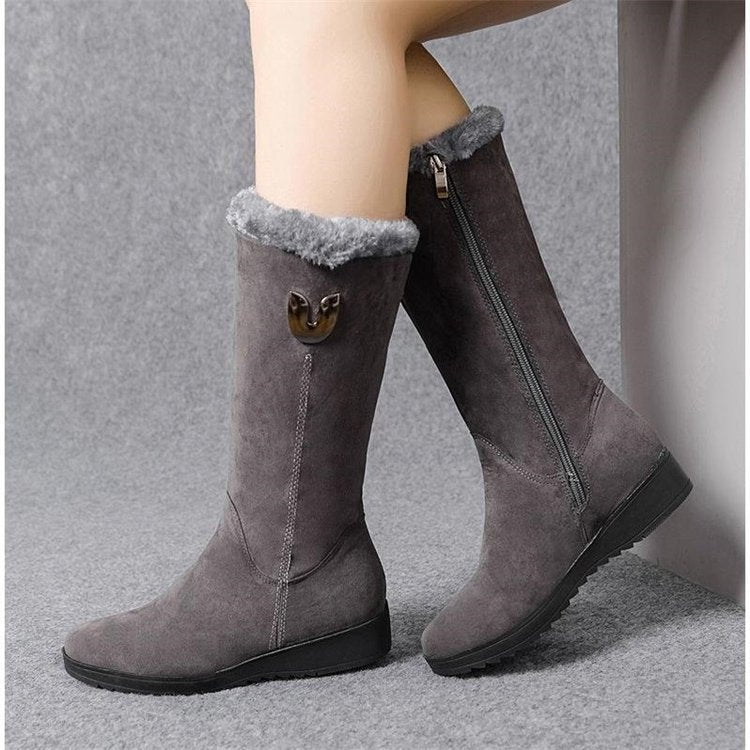 Remi | Elegante Stiefel mit Fell