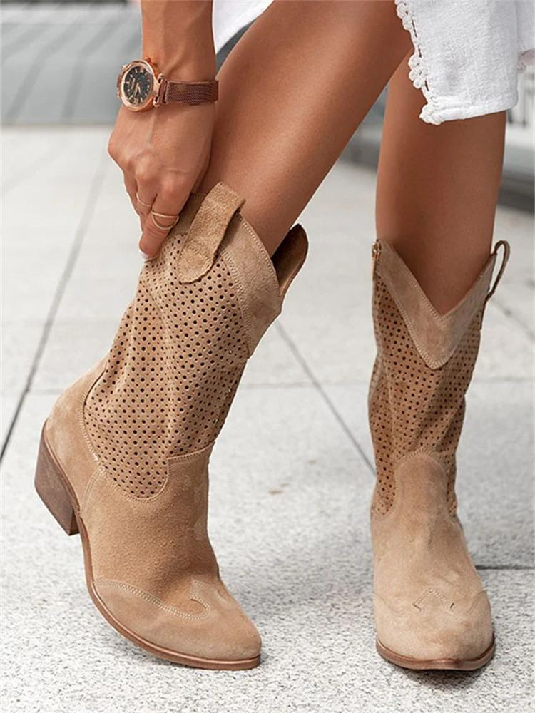 Julie | Atmungsaktive Cowboystiefel