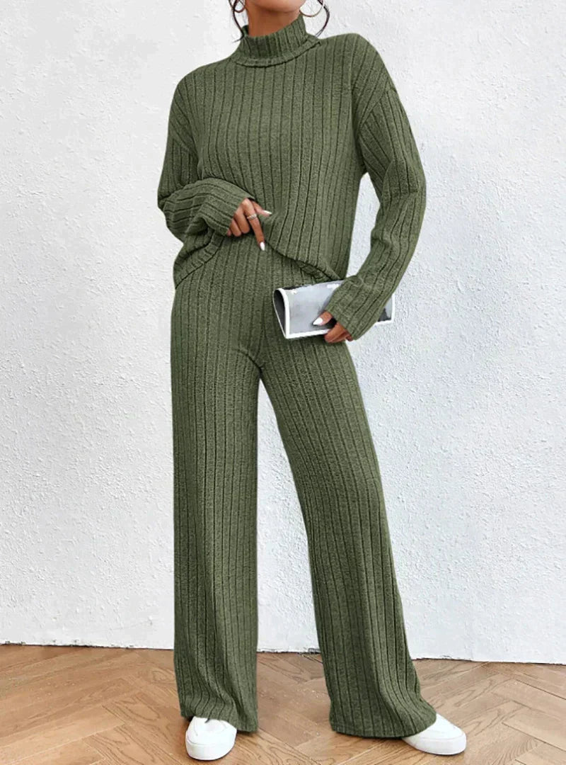 Niesh | Strickhose & Rollkragenpullover