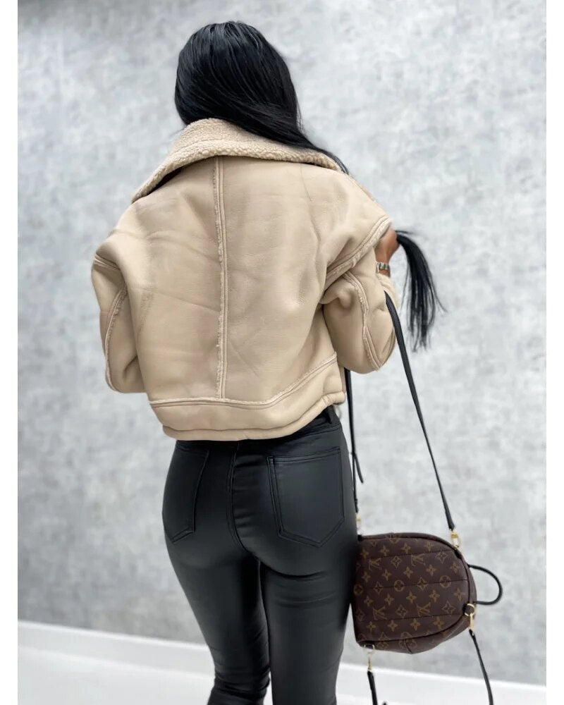 Chloe | Luxuriöse Lederjacke
