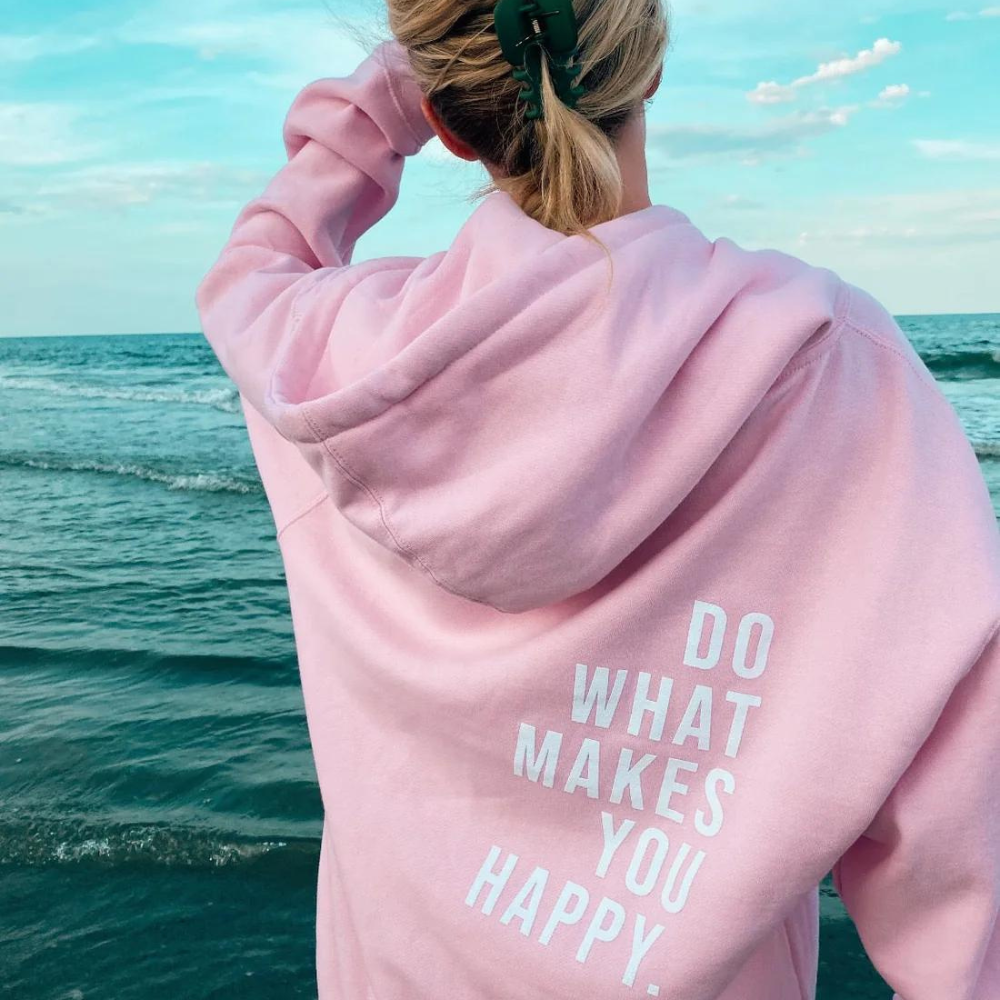 Khem | "Do what makes you happy" Kapuzenpulli