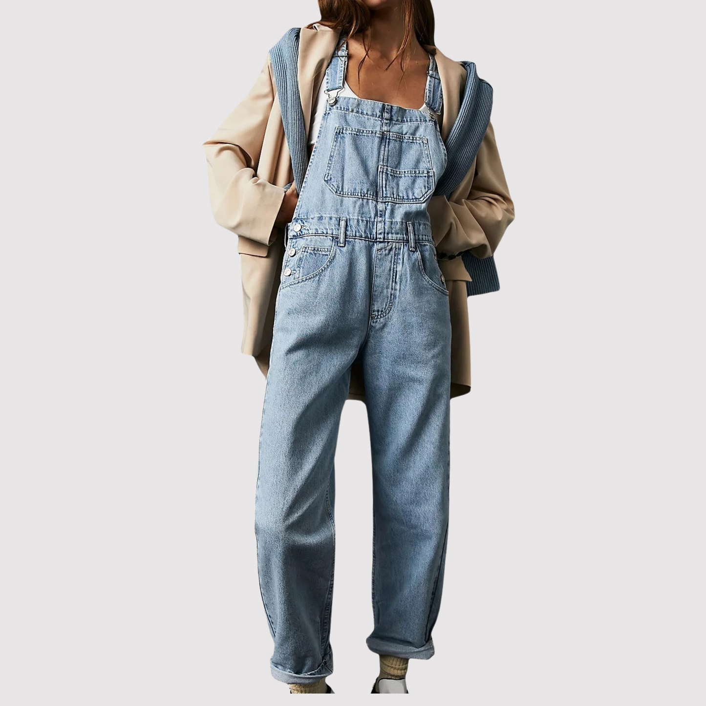 Pru | Denim Jumpsuit