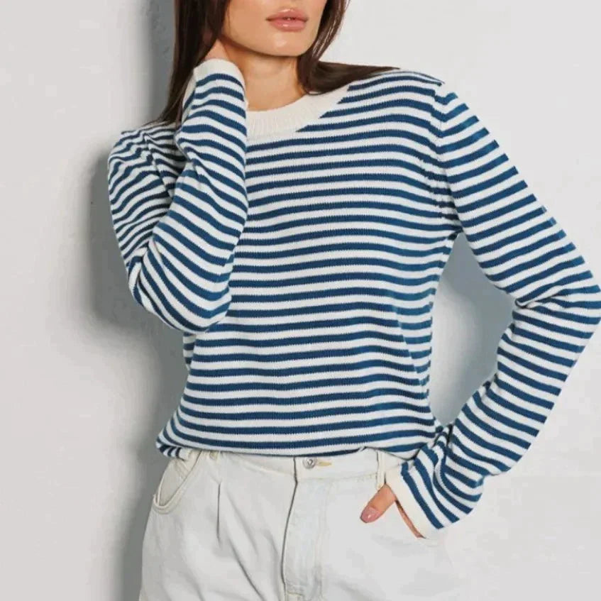 Léonie | Gestreifter Pullover