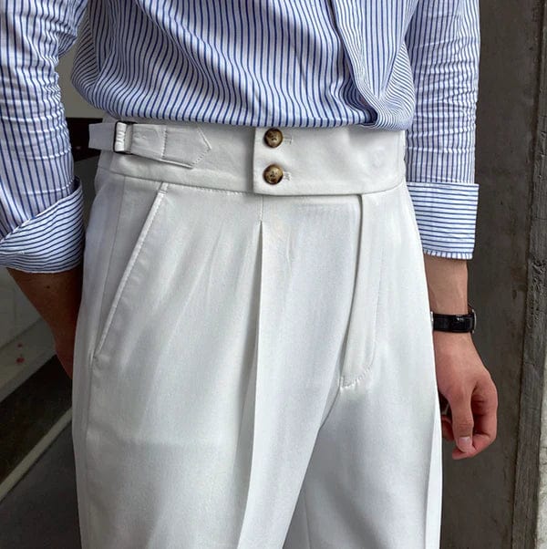 Ezo | Retro Designer Herren-Anzughose