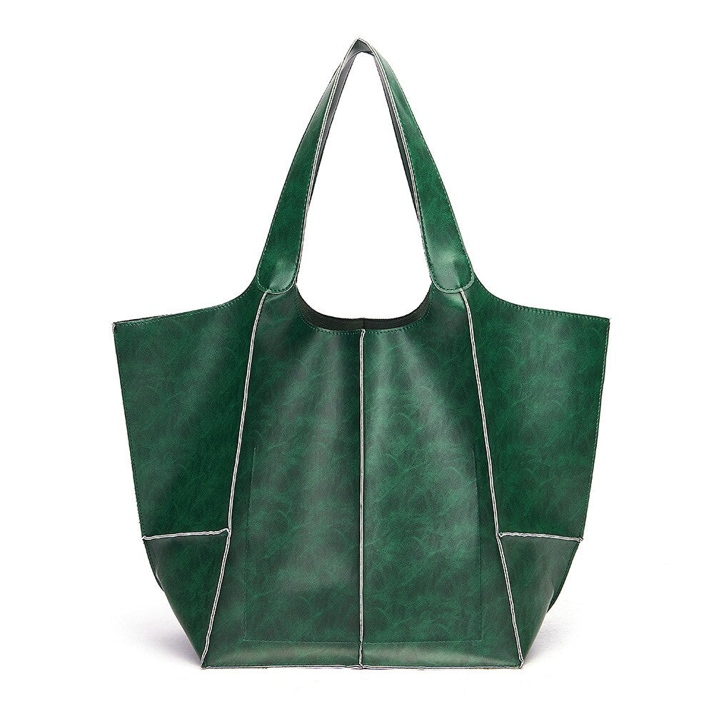 Liva | Geräumige Lederhandtasche
