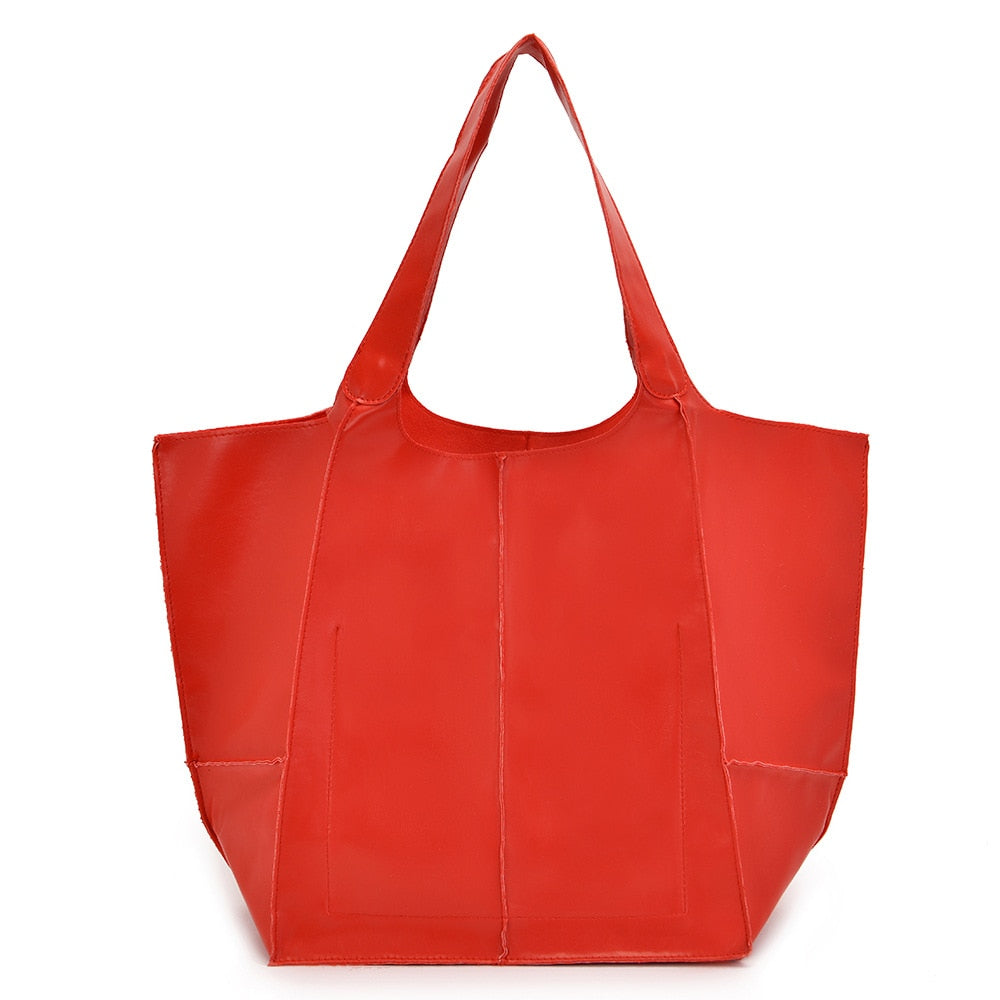 Liva | Geräumige Lederhandtasche