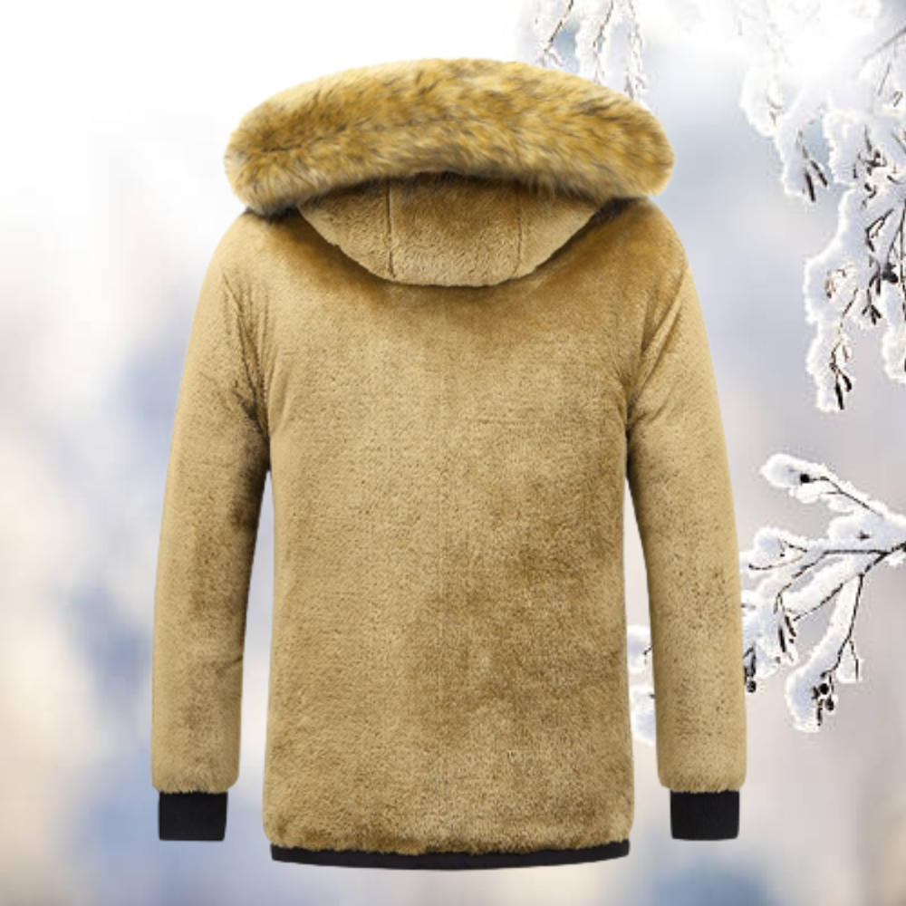 Armando - Winddichter Parka mit Fellkapuze