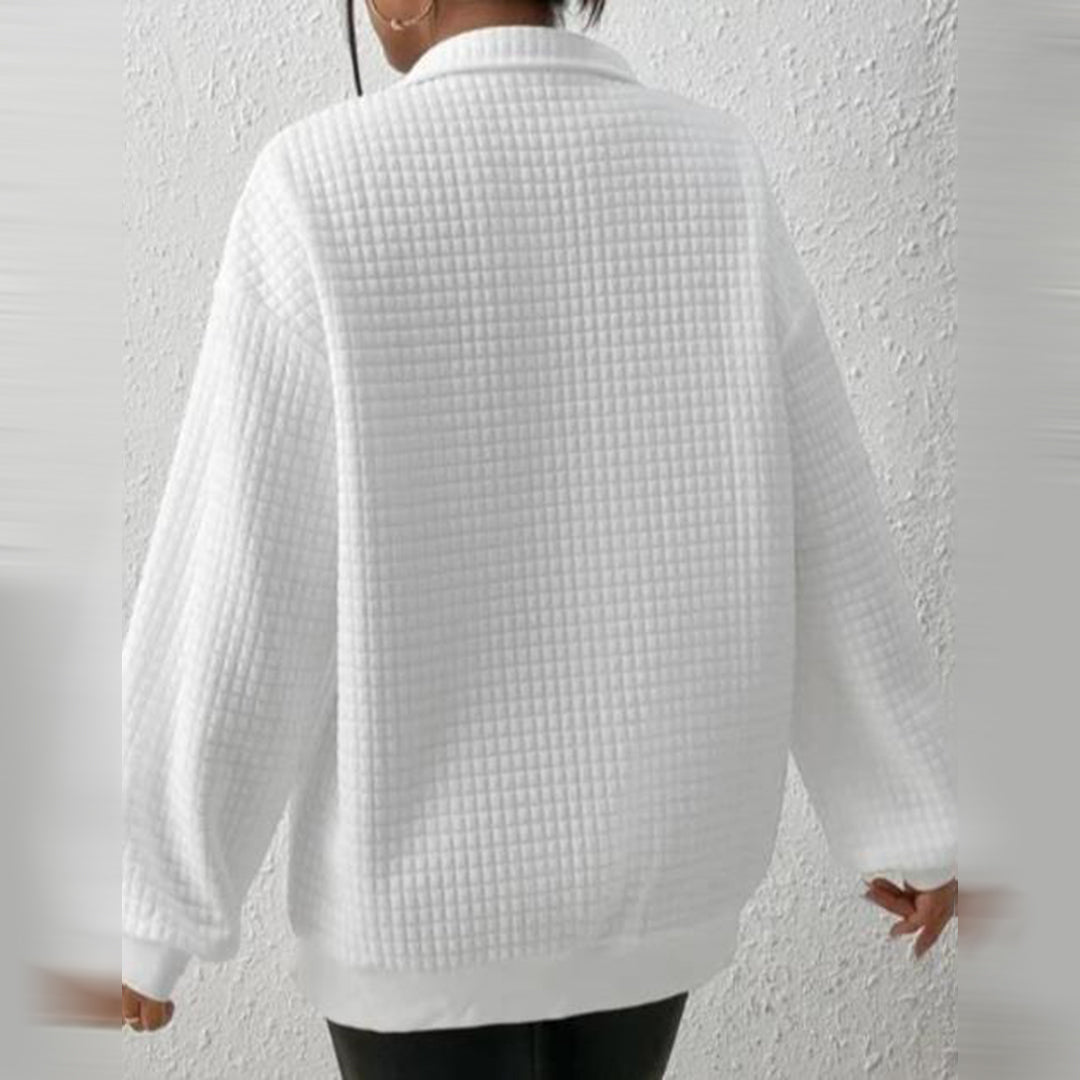 ELEGANTE - Pullover mit reißverschluss