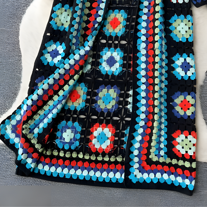 Hauwa | Bohemian Ethno Cardigan für Damen