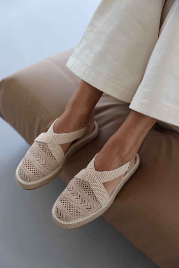 Aby | Elastische Riemchensandalen