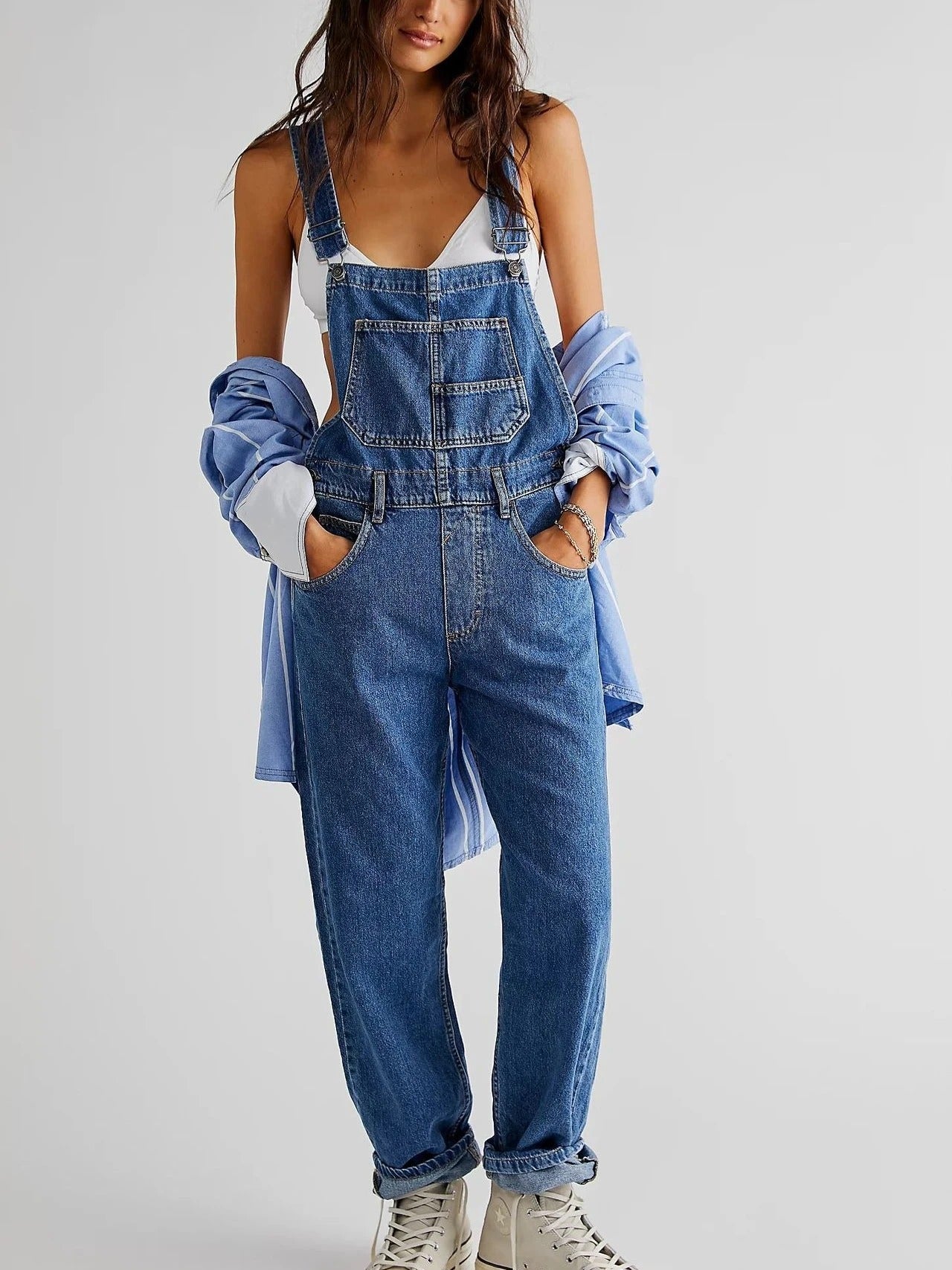 Pru | Denim Jumpsuit