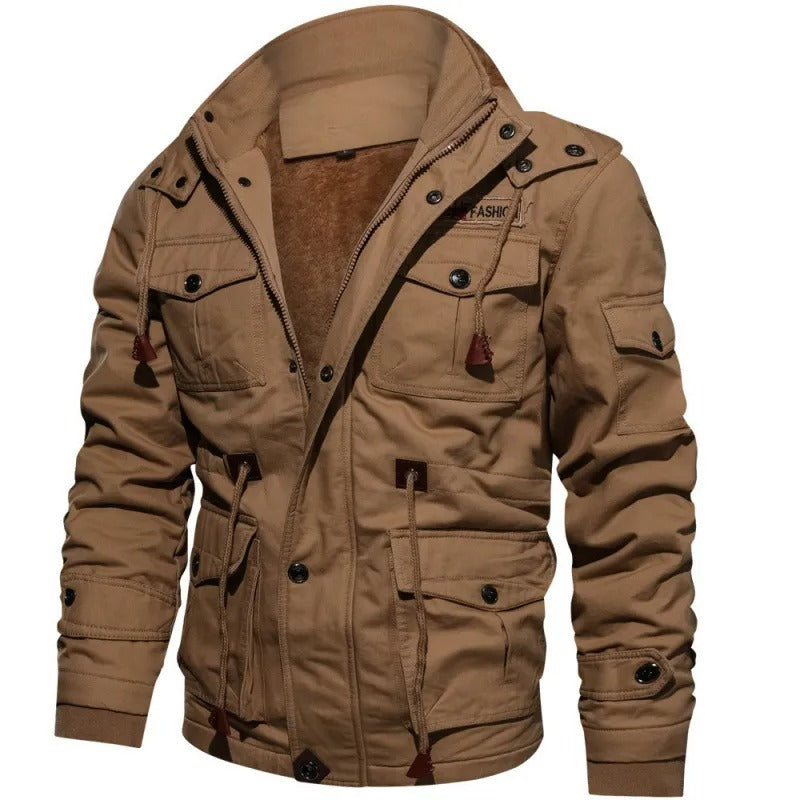 Leo | Men's Winter Tactical Jacken mit Kapuze