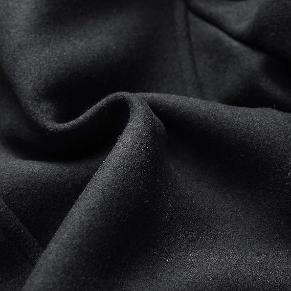 Mora | Langer Herrenmantel Schwarz