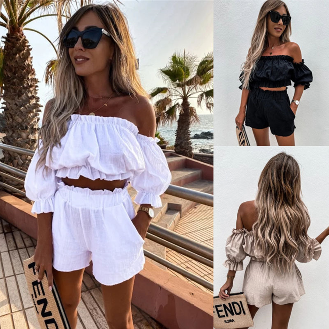 Keily | Sommertop und Shorts Set