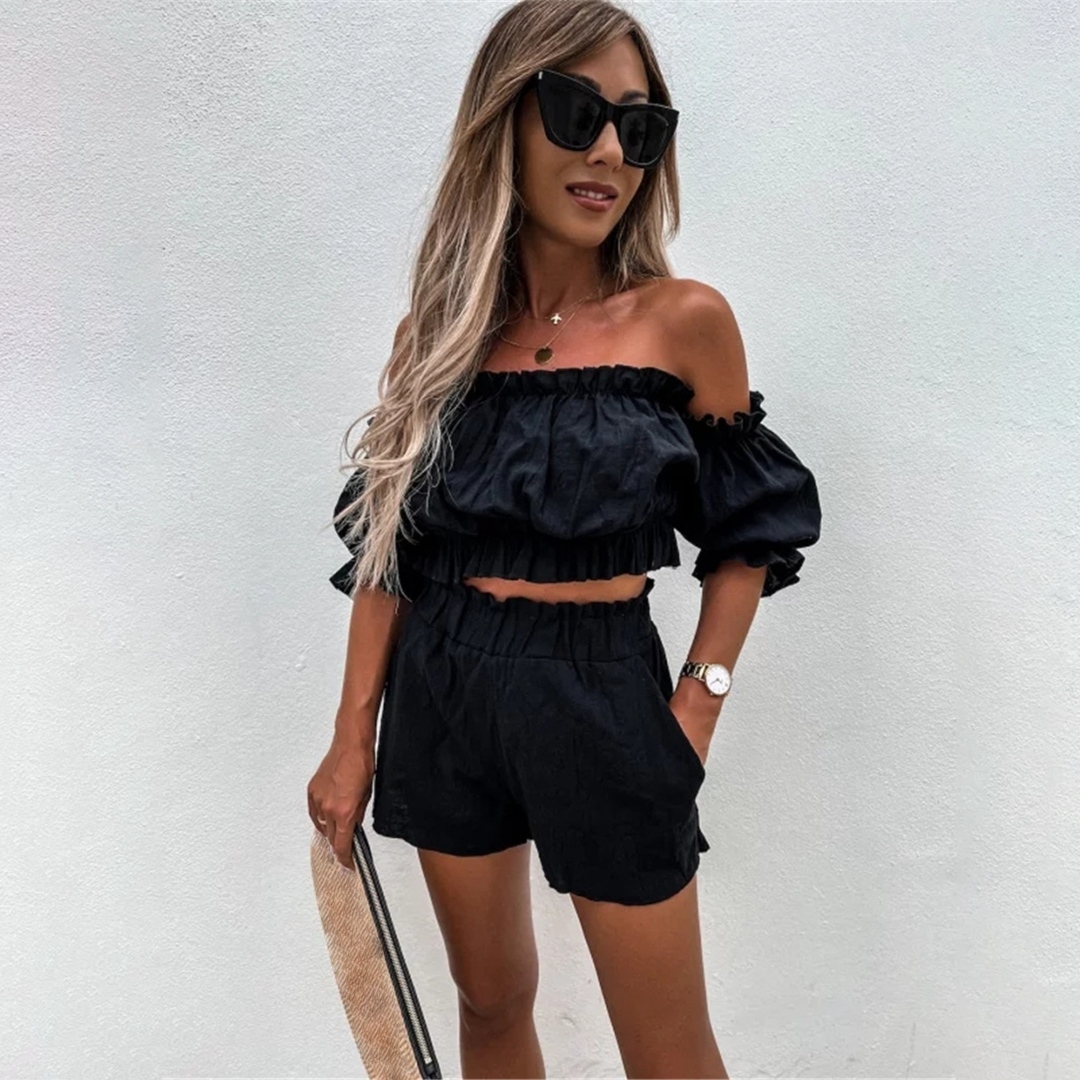 Keily | Sommertop und Shorts Set