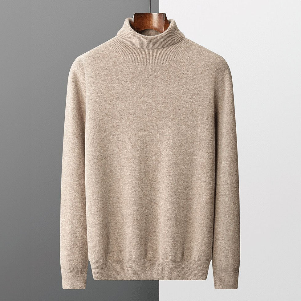 Severy | Herren-Rollkragenpullover aus Merinowolle