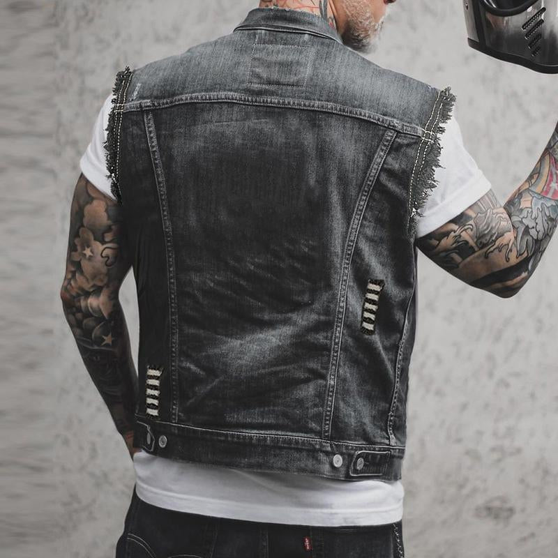 Kubana | Stylische Denim Weste für Herren